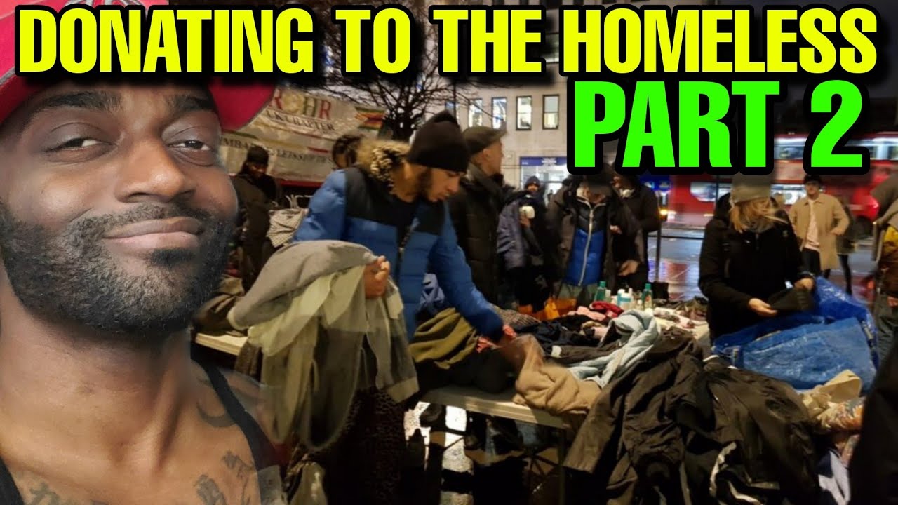 PART 2 DONATING CLOTHES, PILLOWS & BLANKETS TO THE HOMELESS YouTube