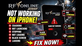 Fix RF ONLINE NEXT Crashing/Not Launching/Not Loading/Stopping/Lagging/Not Working on iPhone