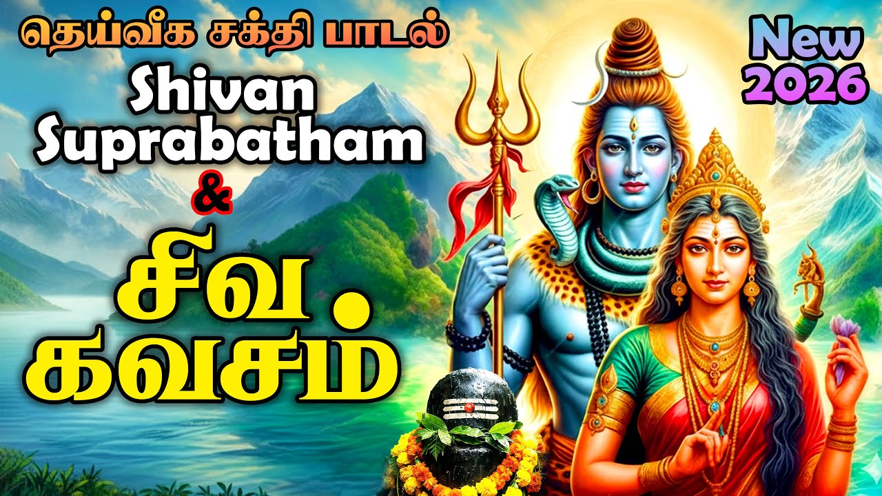 Powerful Shivan Suprabatham And Siva Kavasam | Lord Sivan Tamil Devotional Songs