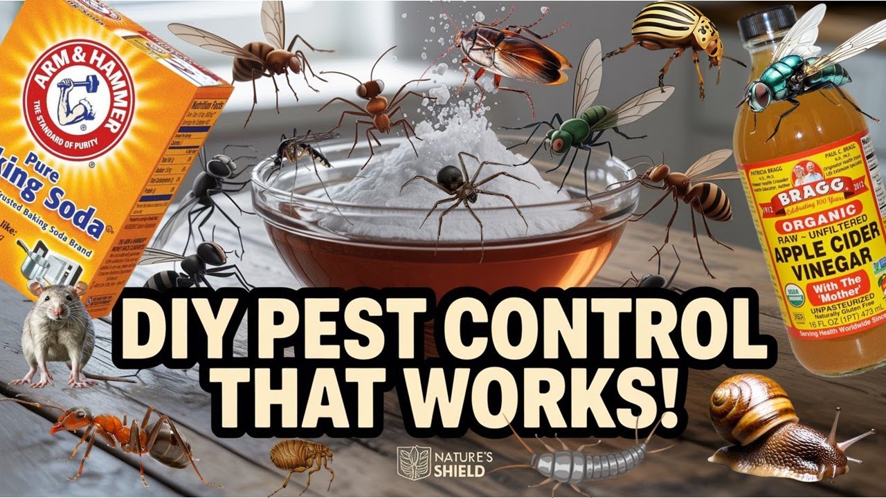 How To Get Rid of Pests with Vinegar and Baking Soda – Naturally!