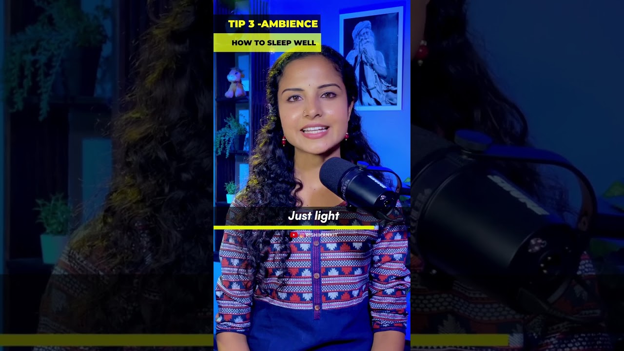 #55 Tip-3 How to sleep well - Light a Lamp 