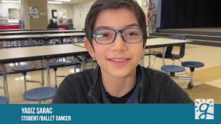 Straight A student from Northwood Middle School is an accomplished ballet dancer by Greenville County Schools 688 views 2 months ago 2 minutes, 9 seconds