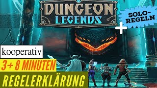 Dungeon Legends Regeln Anleitung Brettspiel kooperativ + Solo screenshot 2