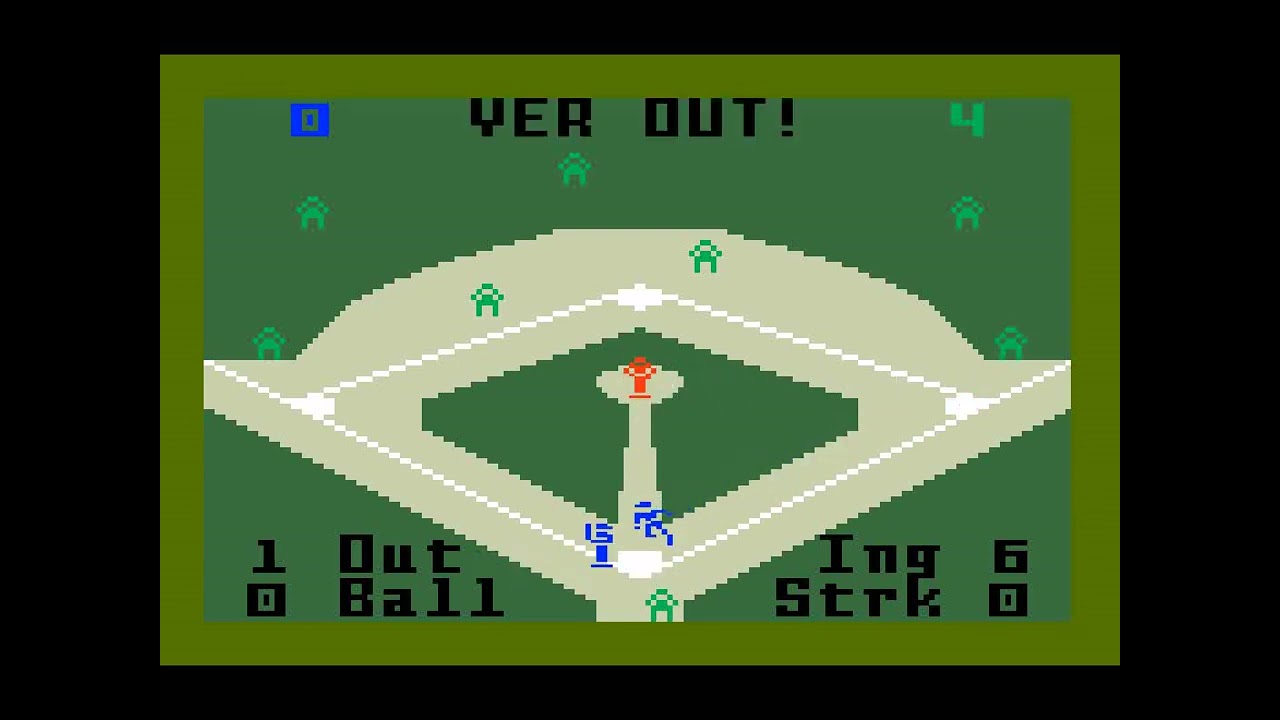 Intellivision Baseball League: Beamriders at Smash