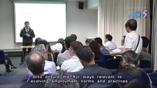 Unionists, employer representatives discuss proposed Employment Act changes   21Nov2012 Update