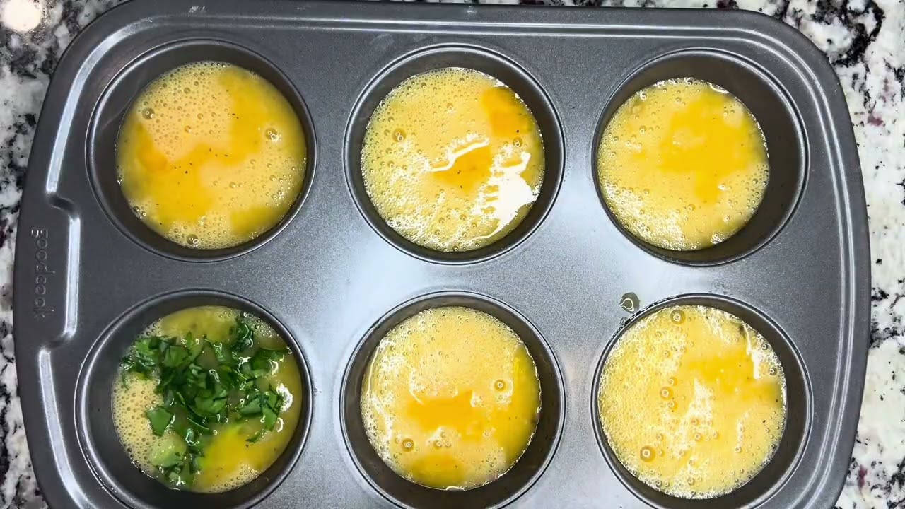 Easy breakfast idea, egg bites!