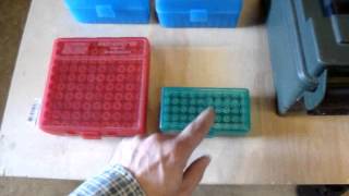 Storage for Reloading supplies