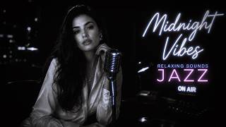 Midnight Studio Sessions 🌙 Warm Female Jazz Vocals for Deep Sleep &amp; Relaxation.