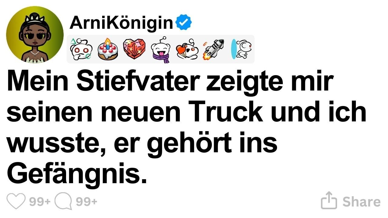 [GANZE STORY] Mein Stiefvater zeigte mir seinen neuen Truck und ich wusste, er gehört ins Gefängnis.