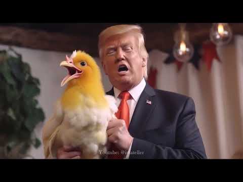 [AI] Donald Trump Visited Chicken Farm (BM: Tie a Yellow Ribbon Round the Ole Oak Tree - Dawn)