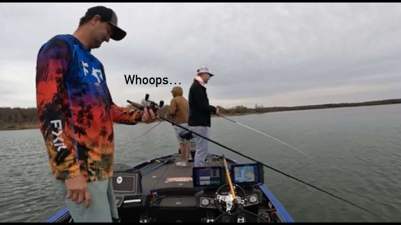 This 25lb Bag Cost us $350 in Fishing Rods - Lake Ray Roberts Pre-Spawn Beatdown!!!