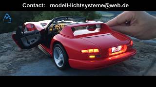 DODGE VIPER RT/10 Cabriolet jaune 1/12 ANSON 30318 voiture miniature collection EUR 350,00 - FR