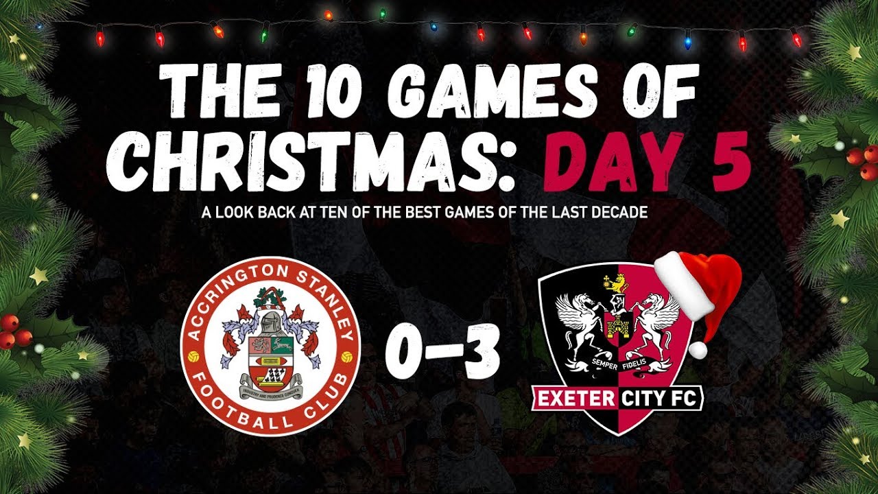 🎁 The 10 games of Christmas: Day 5️⃣ | Exeter City Football Club