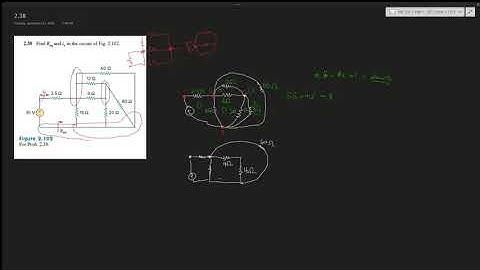 2.38 Find Req and io in the circuit of Fig. 2.102.