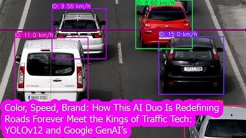 Meet the Kings of Traffic Tech: YOLOv12 and Google GenAI’s Big Secret | YOLOv12 + Google GenAI
