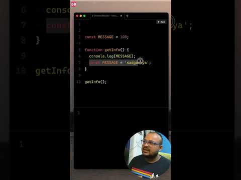 #068 Javascript Interview Questions | JS Output based questions || JS Interview Prep #javascript