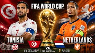 FIFA World Cup 2026 LIVE | Tunisia Vs Netherlands LIVE | Morocco World Cup Match LIVESCORE
