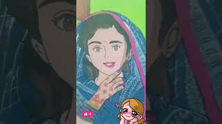 Ghibli art drawing 🔥♥️🧿#artshorts #art #trendingshorts #sketchmemory #sikhaart