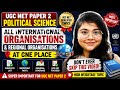 🔥 UN, WTO, ASEAN, BRICS, SAARC & More in One Video | UGC NET Political Science score booster 🧿❤️✅