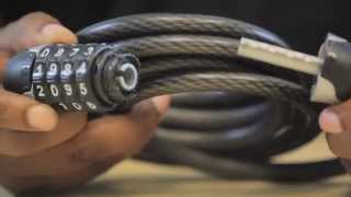 How to reset a Kryptonite Combo Cable