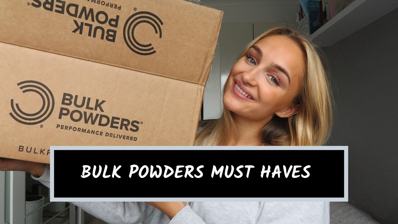 BULK POWDERS MUST HAVES MINI GIVEAWAY YouTube
