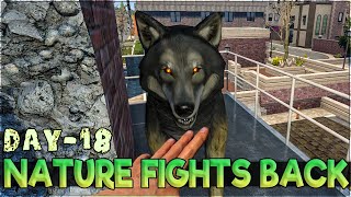 Day 18: Why Are There Wolves Up Here?! - 7 Days To Die Alpha 21 Multiplayer