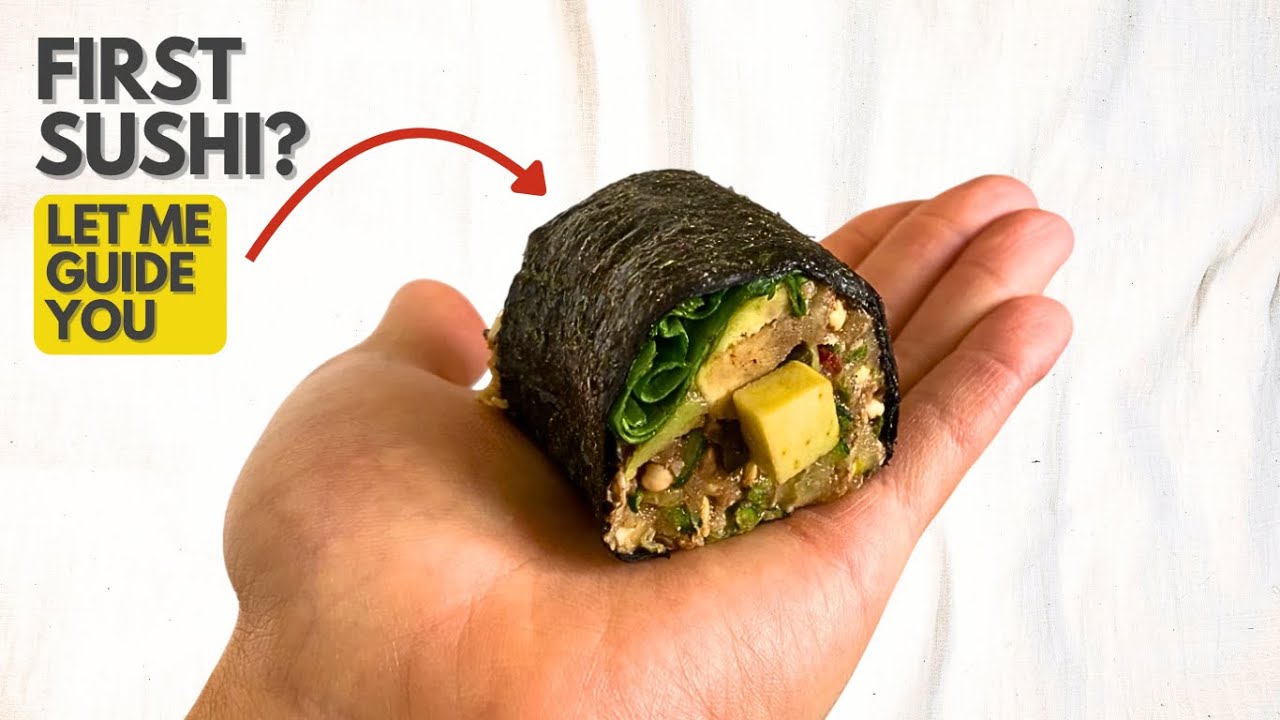 How to Make The Easiest Raw Vegan Sushi for Beginners