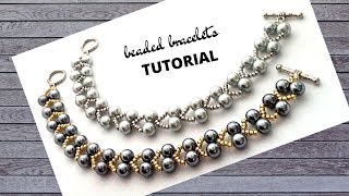 10 minutes the easiest bracelet tutorial. DIY bracelet,pattern for beginners