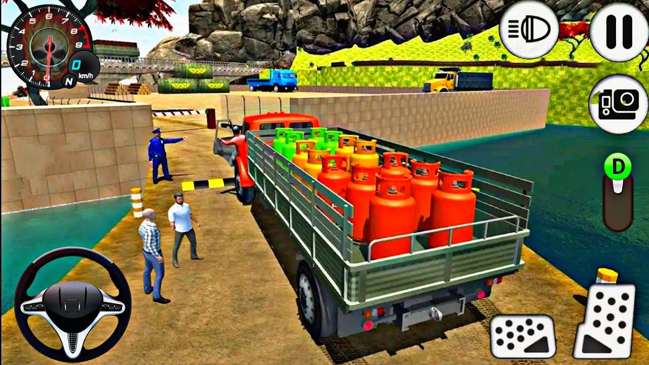 Offroad Cargo Truck Transport Driving Simulator 3D Games 🚛💥#1 || Gladiator Games