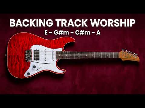 Worship Lo-Fi Backing Track E Major | E – G#m – C#m – A | 70 BPM | Guitar Backing Track