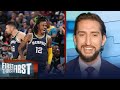 Ja Morant slams Grizzlies doubters after Memphis ties series 1-1 | NBA | FIRST THINGS FIRST