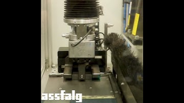 Assfalg – Roboter – Entgratzelle #robottechnology #deburring #automation #efficiency #robotics