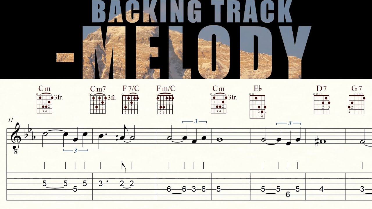 MAJESTIC | THOMAS FRIEDT | - Melody | Backing Track | Play Along | Sheet Music & TAB