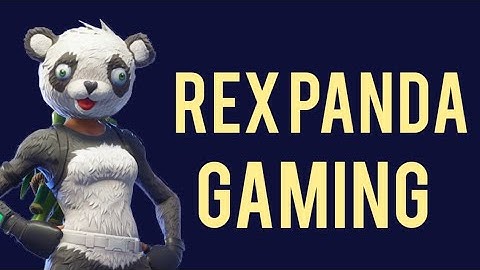 REX PANDA GAMING INTRO