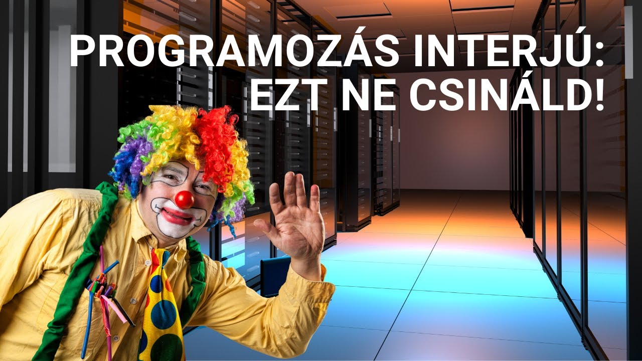 Programozás Karrier webinár részlet - hogyan ne égesd be magad interjún ...