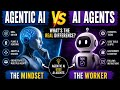 Agentic AI vs AI Agents #ai #aivideo #agent #agenticai #aiagents