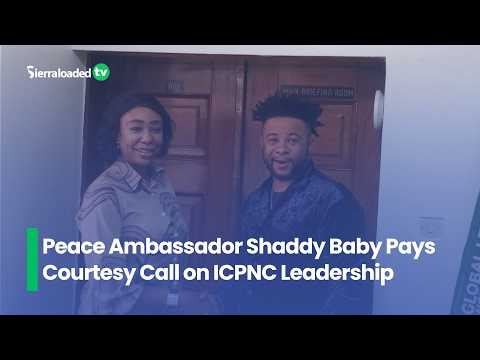 Peace Ambassador Shaddy Baby Pays Courtesy Call on ICPNC Leadership
