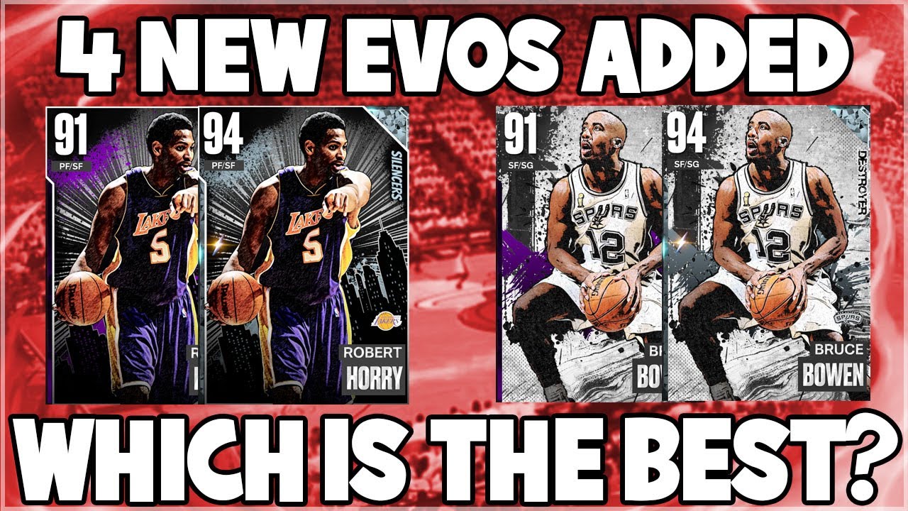 4 AMAZING NEW EVO CARDS IN NBA 2K23 MYTEAM! WHICH EVO IS THE BEST ...