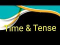 Time and tense में अंतर