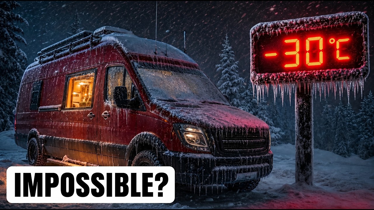 Sleduj How Vanlifers Get Free Heat & Power To Sleep Warm At -30° Nights na YouTube Sleduj How Vanlifers Get Free Heat & Power To Sleep Warm At -30° Nights na YouTube
