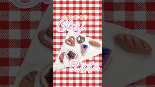 Clay date ideas for your next hangout 🥨🥐 #claycrafts #visualdesign #creativeprojects