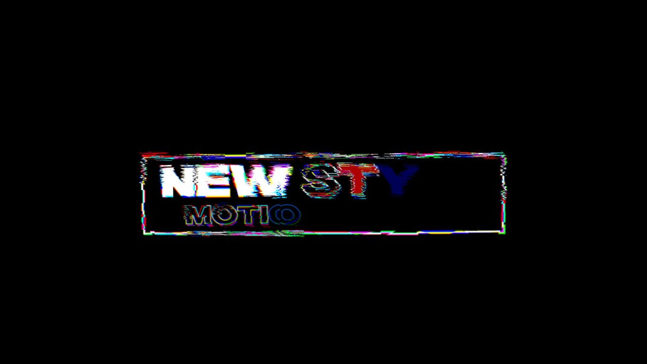 AFTER EFFECTS TUTORIAL GLITCH TEXT ANIMATION PART 1 - YouTube