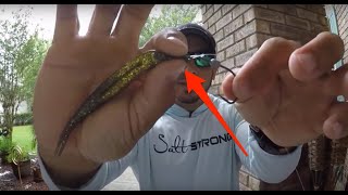 Secret To Rigging Z-Man Lures On Owner Twistlock Hooks screenshot 1