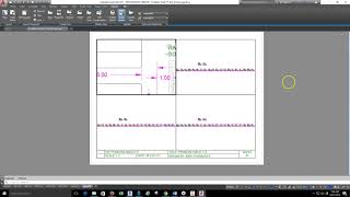 AutoCAD-Creating 4 Equal View Ports for the Multi View Drawing Problem Sheet 1-20 Assignment