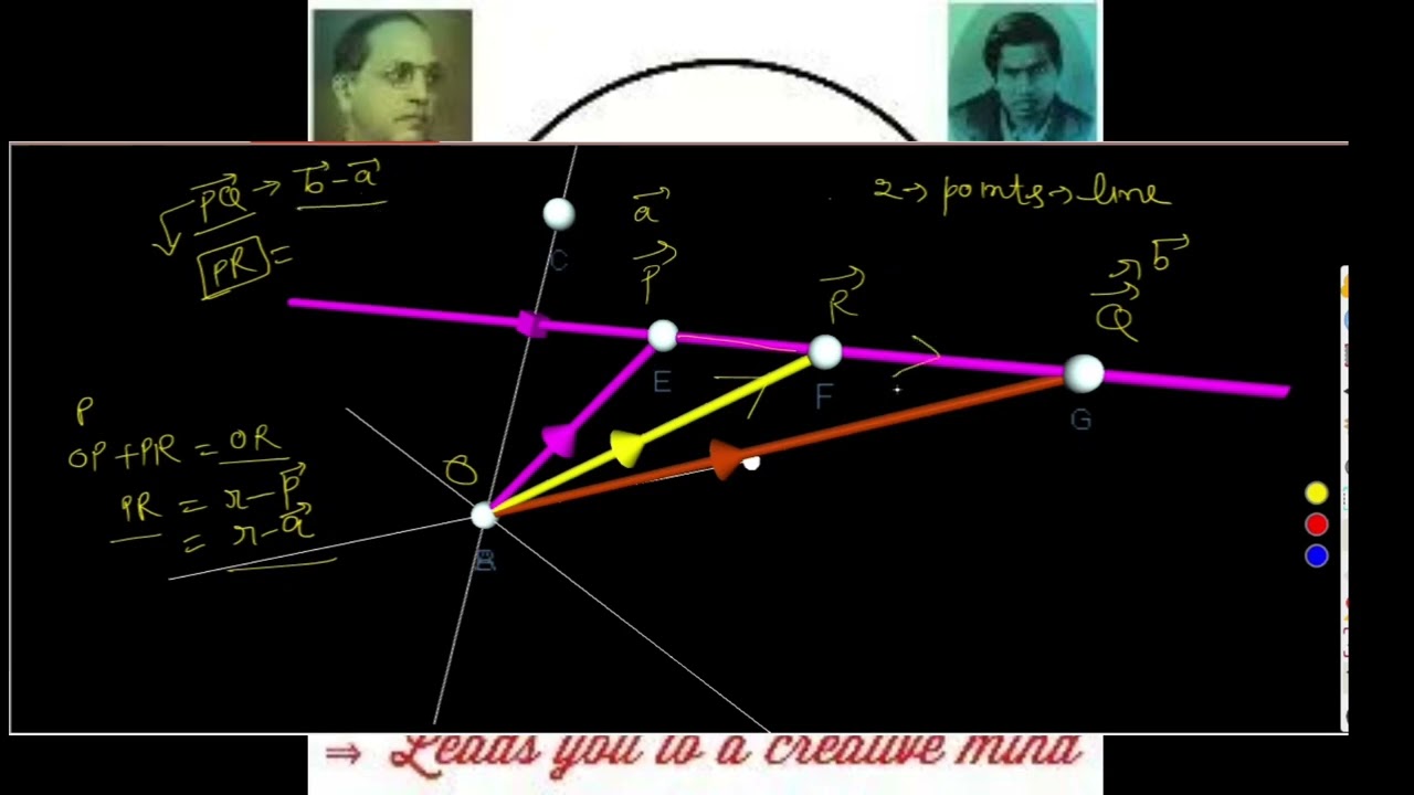 Equation of a Line through 2 points || 3D Geometry || 12th Class Mathematics