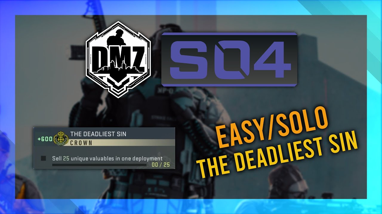 The Deadliest Sin (Crown) GUIDE | DMZ Season 4 Mission Guide | Vondel Guide thumbnail