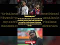 Adebayor-“I will choose Cristiano always”🔥#cristiano #adebayor #messi #messifans #cristianofans