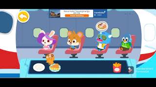 Baby bus Panda | Bandara | Airport | Review game babybus screenshot 4