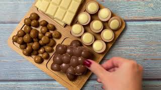 ASMR Filling Platter With Sweets Compilation || #asmr #satisfying #fillingplatterwithsweets