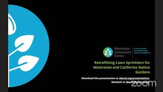 Retrofitting Lawn Sprinklers for Waterwise Gardens Online Workshop